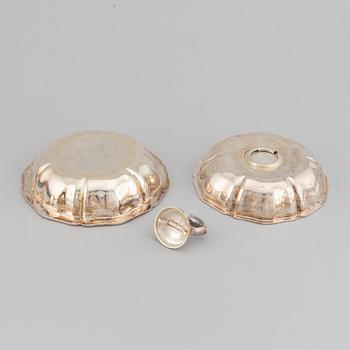 Dubbelkarott, 830 silver, svenska importstämplar, 1900-tal.
