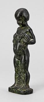 AXEL GUTE, skulptur, brons. Sign.