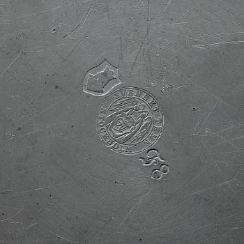 LOCKASK OCH FAT, tenn, Firma Svenskt Tenn.