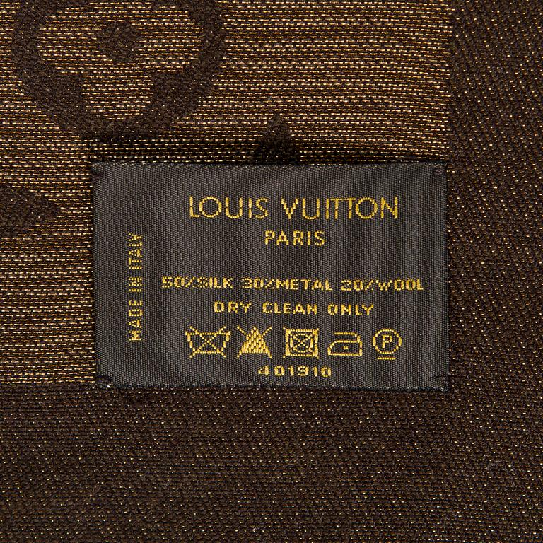 Louis Vuitton, huivi, "Monogram Shine Shawl".