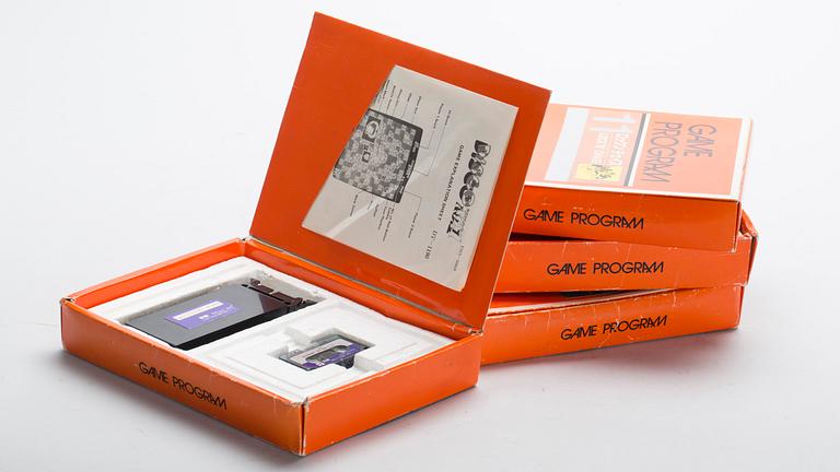 ARKADSPEL, 4 st, Data East Inc., Deco casette system, 1980-tal.