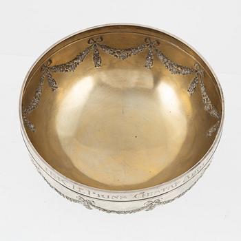 A Swedish Silver Bowl, mark of K. Anderson, Stockholm 1904.