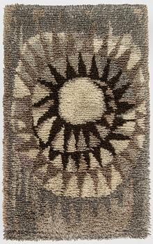 A rya ryg, model for NIAB Nordiska Industri AB Göteborg, circa 150 x 90 cm.