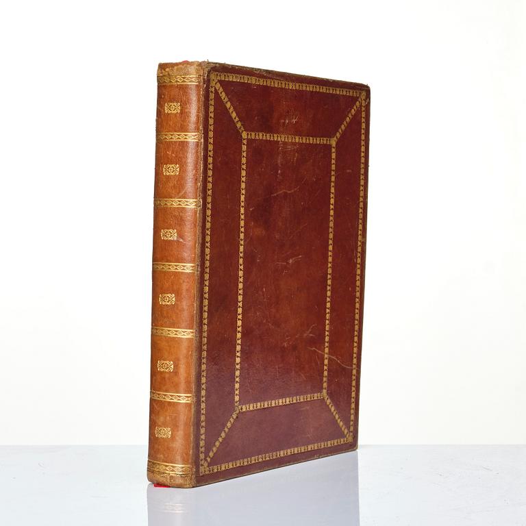 Printed in red & black, with music, 1793.