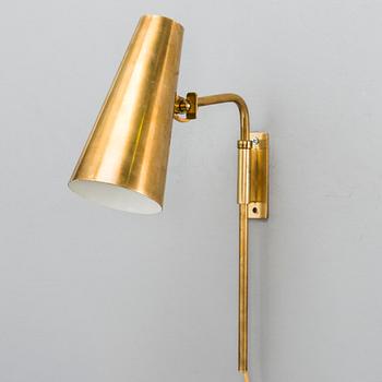 PAAVO TYNELL, a brass wall light, model 9459, for Oy Taito Ab.