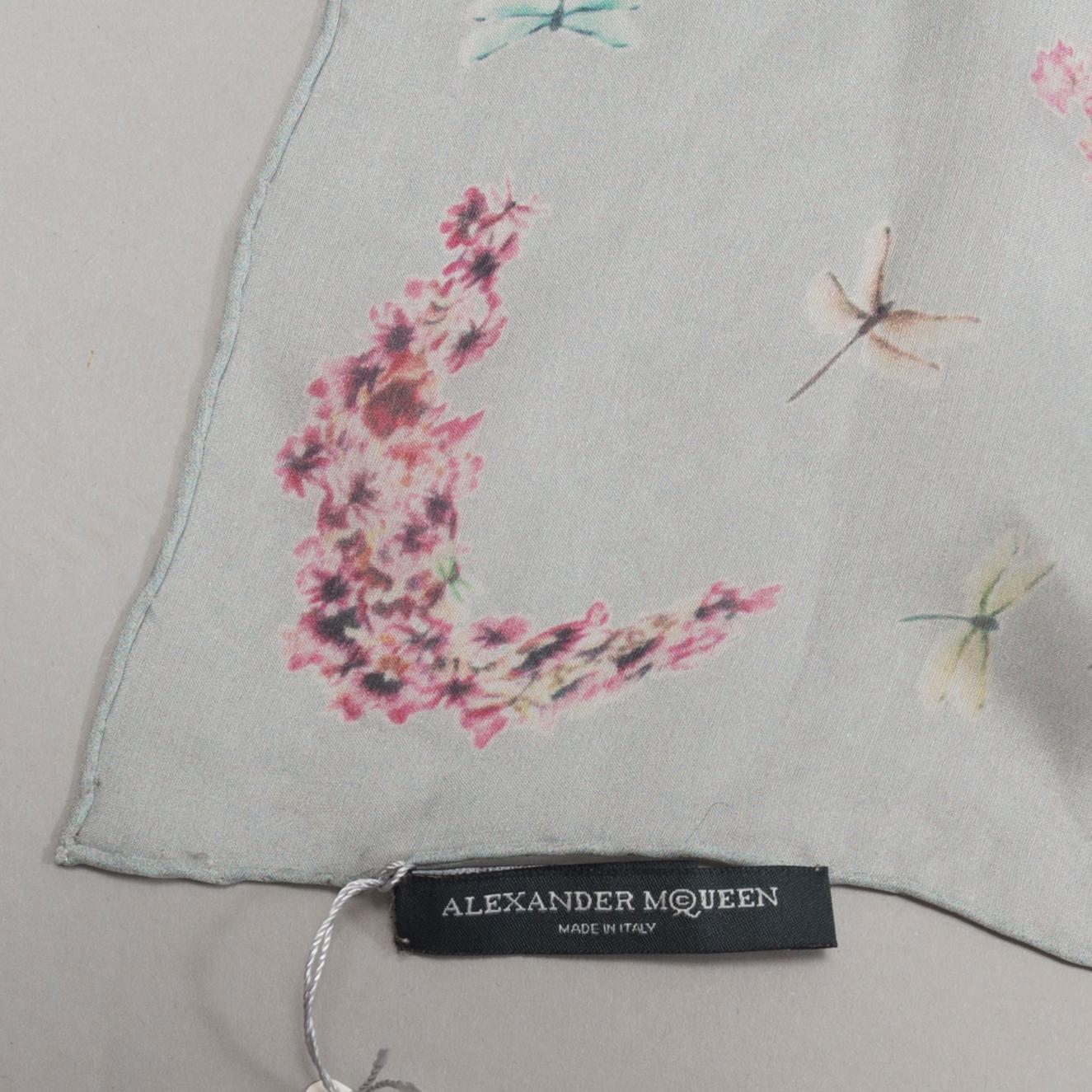 Scarf by Alexander McQueen.