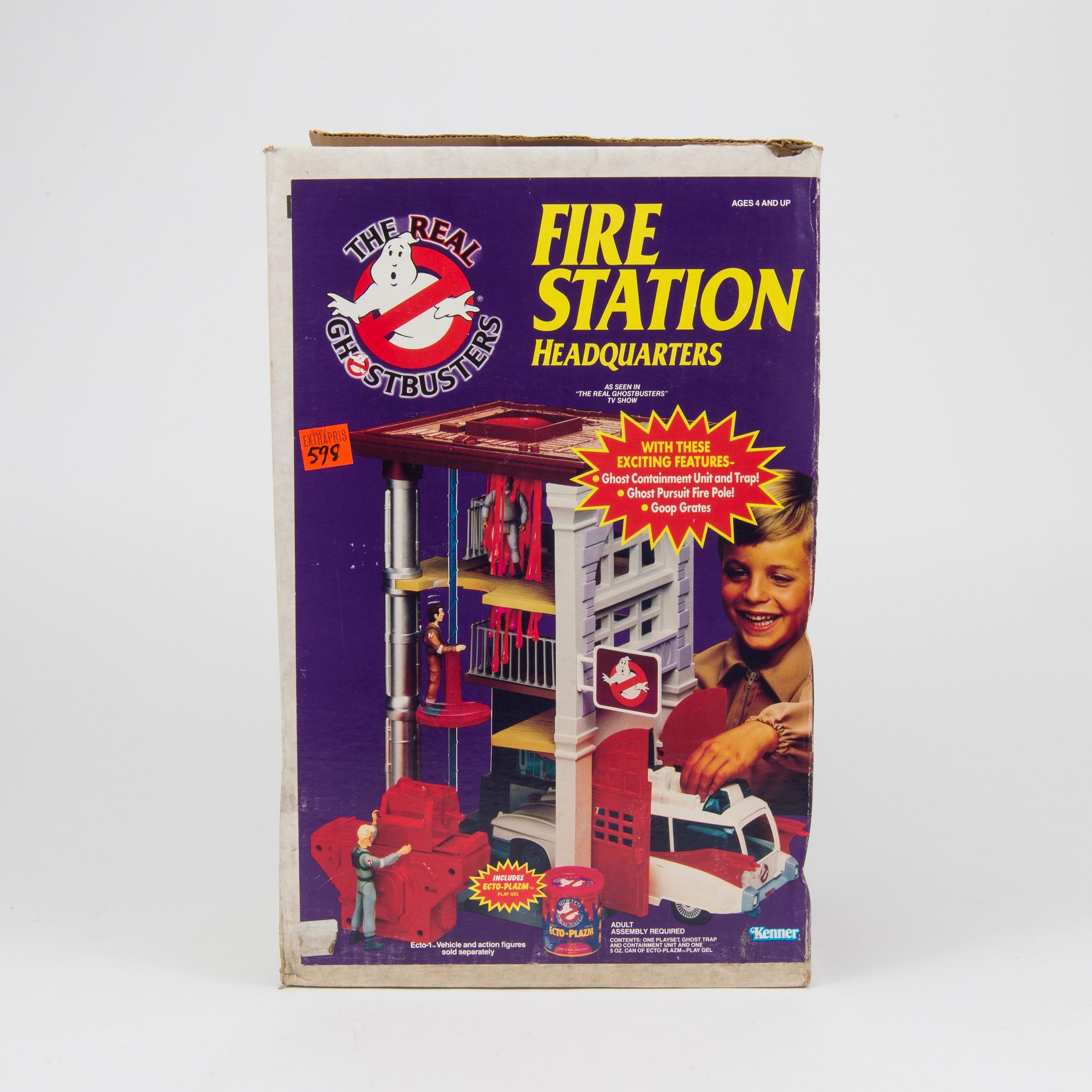 Ghostbusters fire station toy sales
