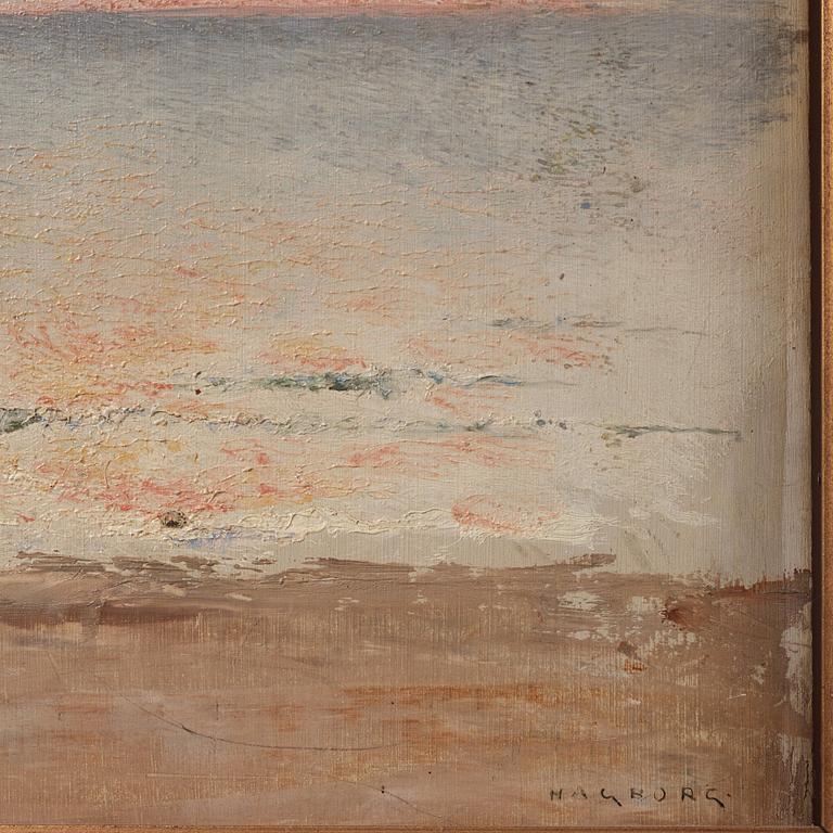 August Hagborg, Sunset.