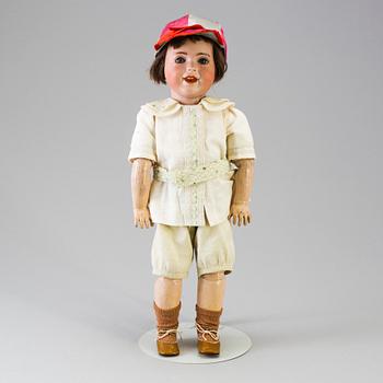 A bisque headed doll 236 by S.F.B.J Paris, Frankce, 1910s.