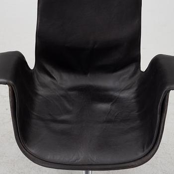Preben Fabricius & Jørgen Kastholm, armchair model FK 6725 'Tulip, Kill International, 1960s.