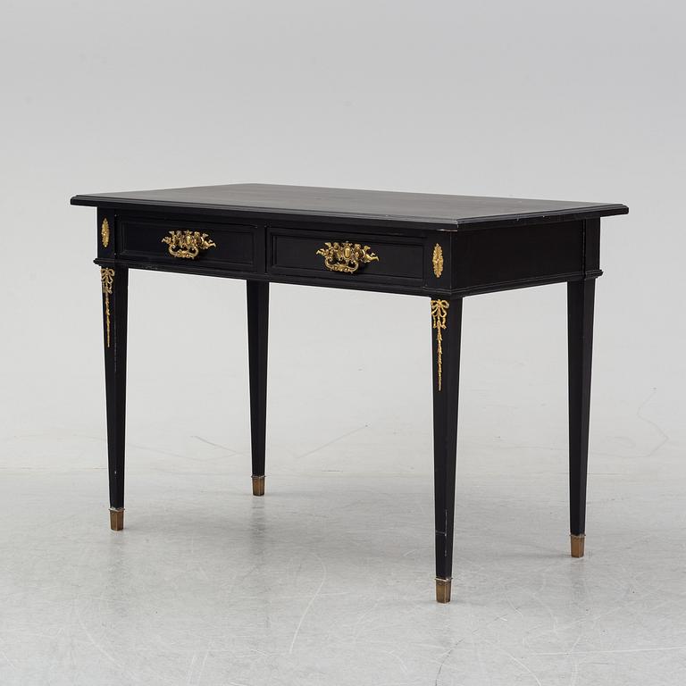 A painted desk, early 20th Century.