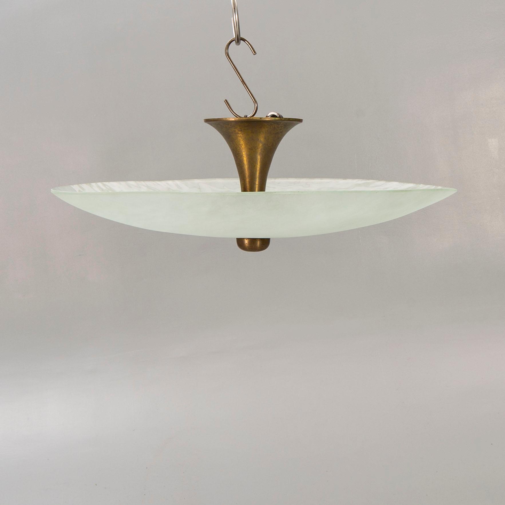 A 1930s ceiling lamp.