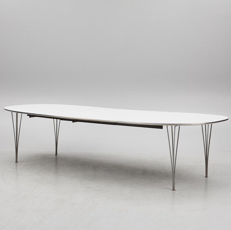 Piet Hein & Bruno Mathsson, table, "Superellipse" Fritz Hansen, Denmark.