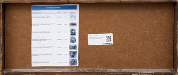 EBBE EBERHARDSON, olja på pannå, signerad.