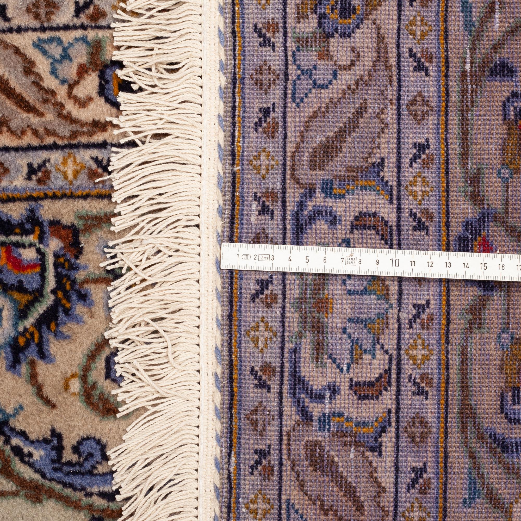 A carpet, Keshan, ca 416 x 310 cm.