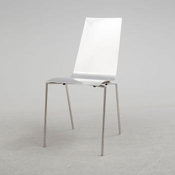 MATTIAS LJUNGGREN, stol, "Aluminiumstol", no. 008/180, 1992.
