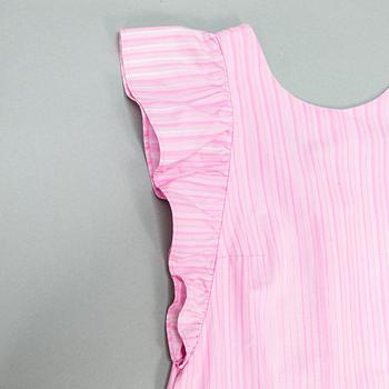 Marimekko, "Mariessu" klänning, design Liisa Suvanto, mönster "Piccolo" av Vuokko Eskolin-Nurmesniemi, 1969.
