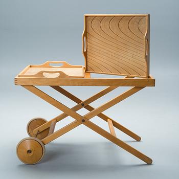 AULIS LEINONEN & TAPIO WIRKKALA, A TEA TROLLEY. Manufactured by Asko 1959-1960.