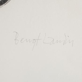 BENGT LANDIN, 2 st, grafiska blad, signerade och numrerade 19/110 respektive 14/20.