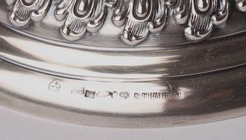 LOCKPOKAL, silver, barockstil, C.G Hallberg import.