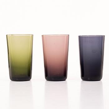 Kaj Franck, A 30 piece glassware set, Notsjӧ/Nuutajärvi, 1950s.