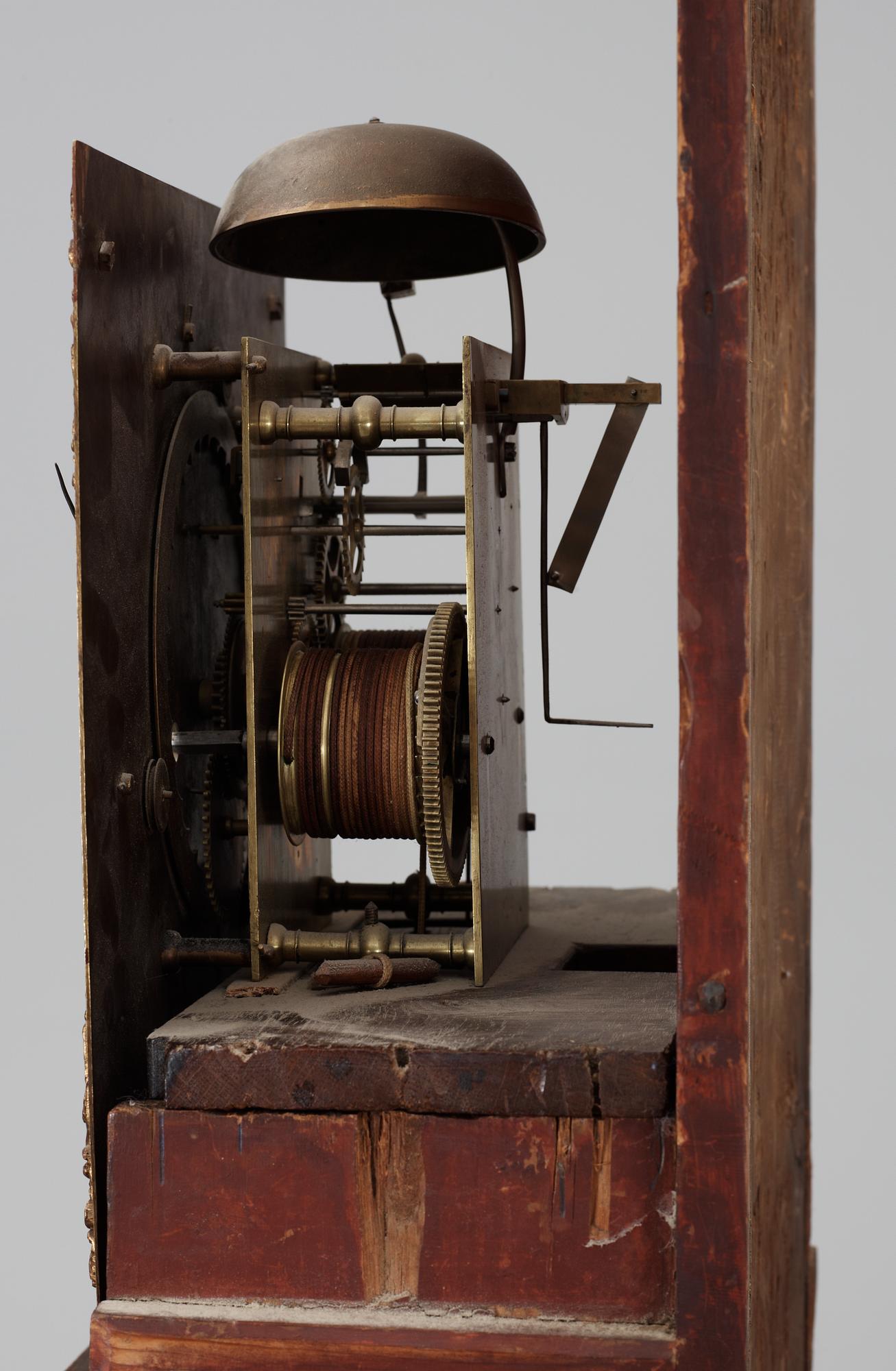 An English Baroque circa 1700 long case clock by James (or his son) Markwick London.