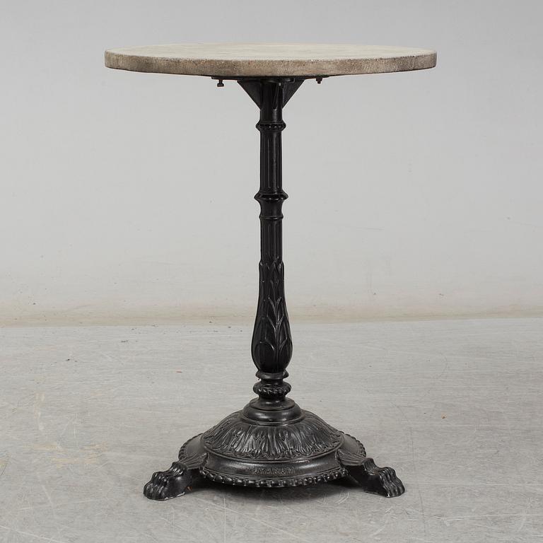 A garden table by Byarums Bruk, second half of the 20th century.