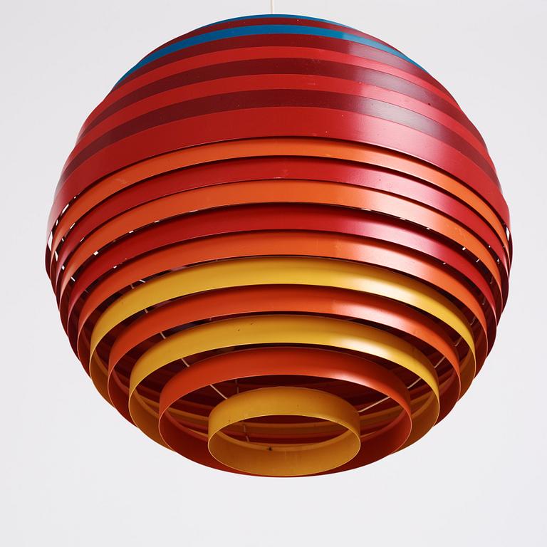 Wilhelm Vest, "Dynamic", a ceiling lamp, Vest Leuchten, Austria, 1960s.
