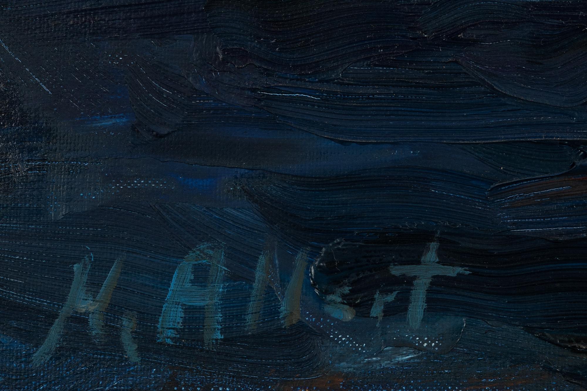 Henrik Allert, oil on canvas, signed.