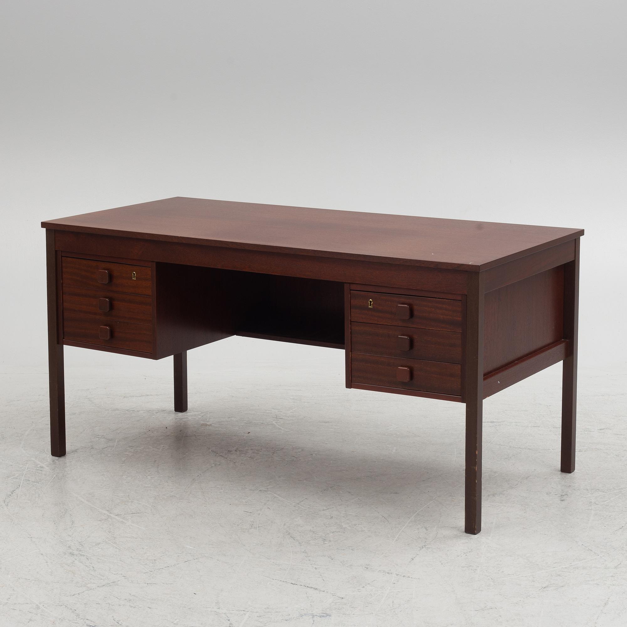 Desk, Domino Møbler, Denmark, 1950s/60s.