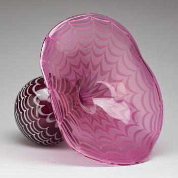 VAS, glas, Murano, 1900-talets andra hälft.
