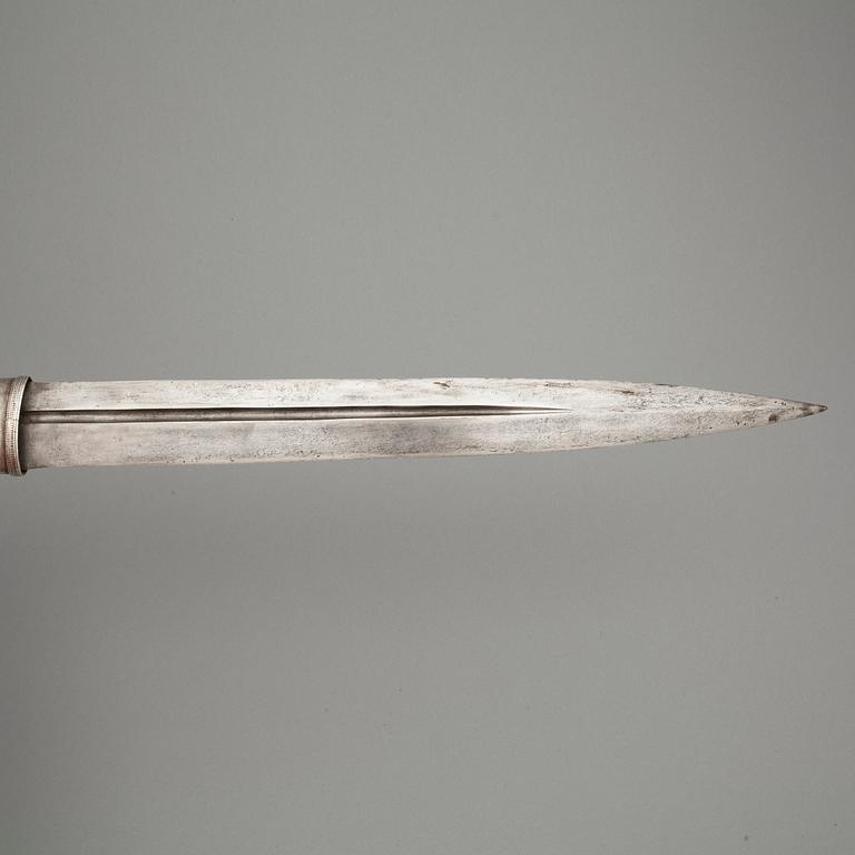 KINDJAL, silver, Tjetjenien, Ryssland, 1900-talets början.