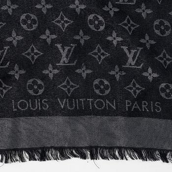 Louis Vuitton, a silk mix shawl.