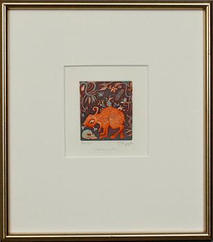 JUHA TAMMENPÄÄ, etsning och akvatint, signerad, daterad -97 samt numrerad 2/30 Tpl'a.