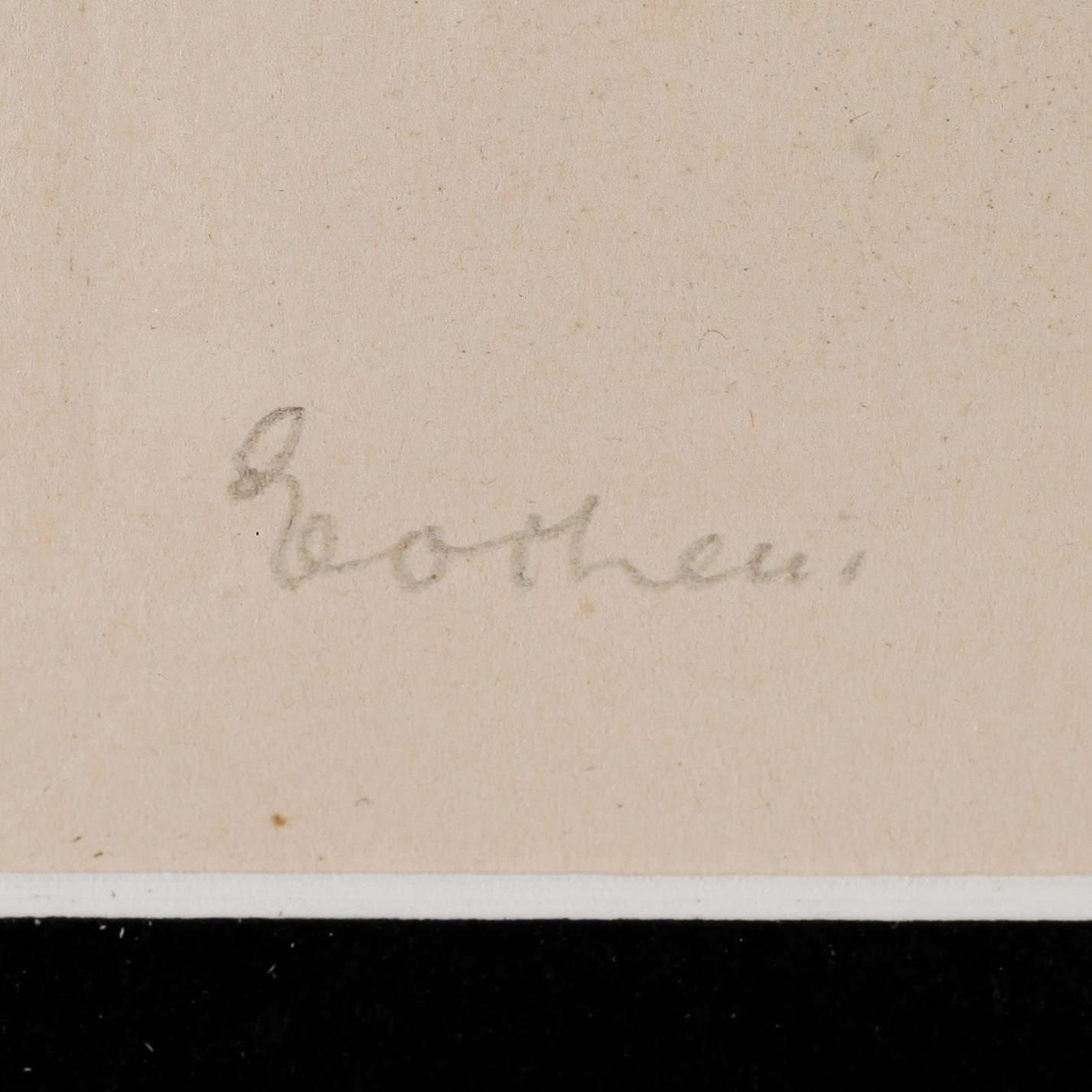 OKÄND KONSTNÄR, litografiskt tryck, otydligt signerad, 1900-talets första hälft.