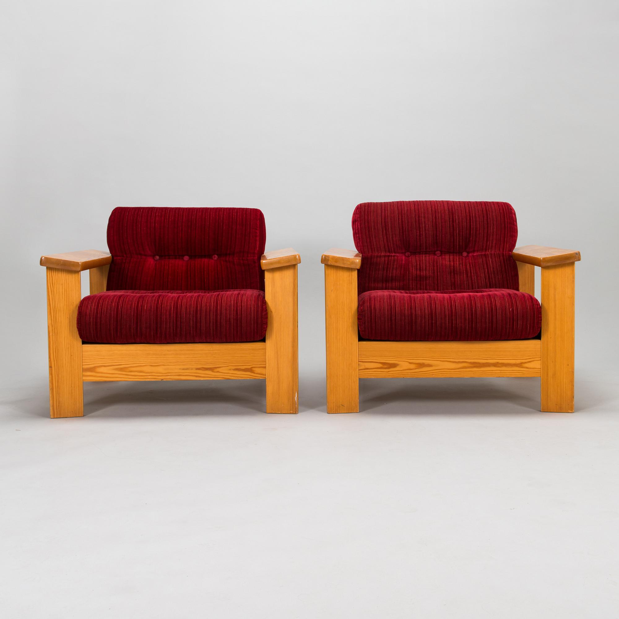 Nojatuolipari, 1970-luku.