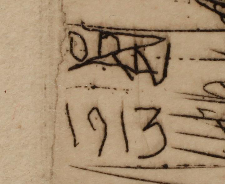 ANDERS ZORN, etsning, sign.