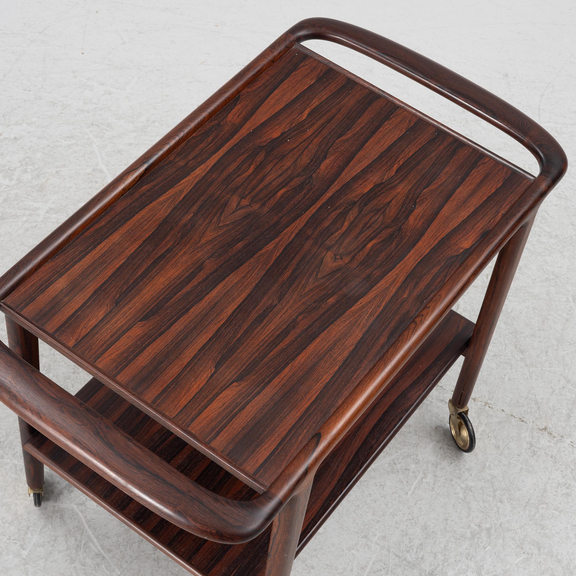 Niels Otto Møller, a drinks trolley, JL Møller, Denmark, 1965.