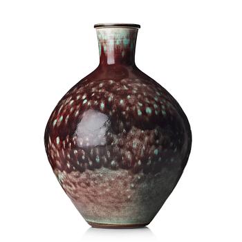 72. Berndt Friberg, a stoneware vase, Gustavsberg studio, Sweden 1960.