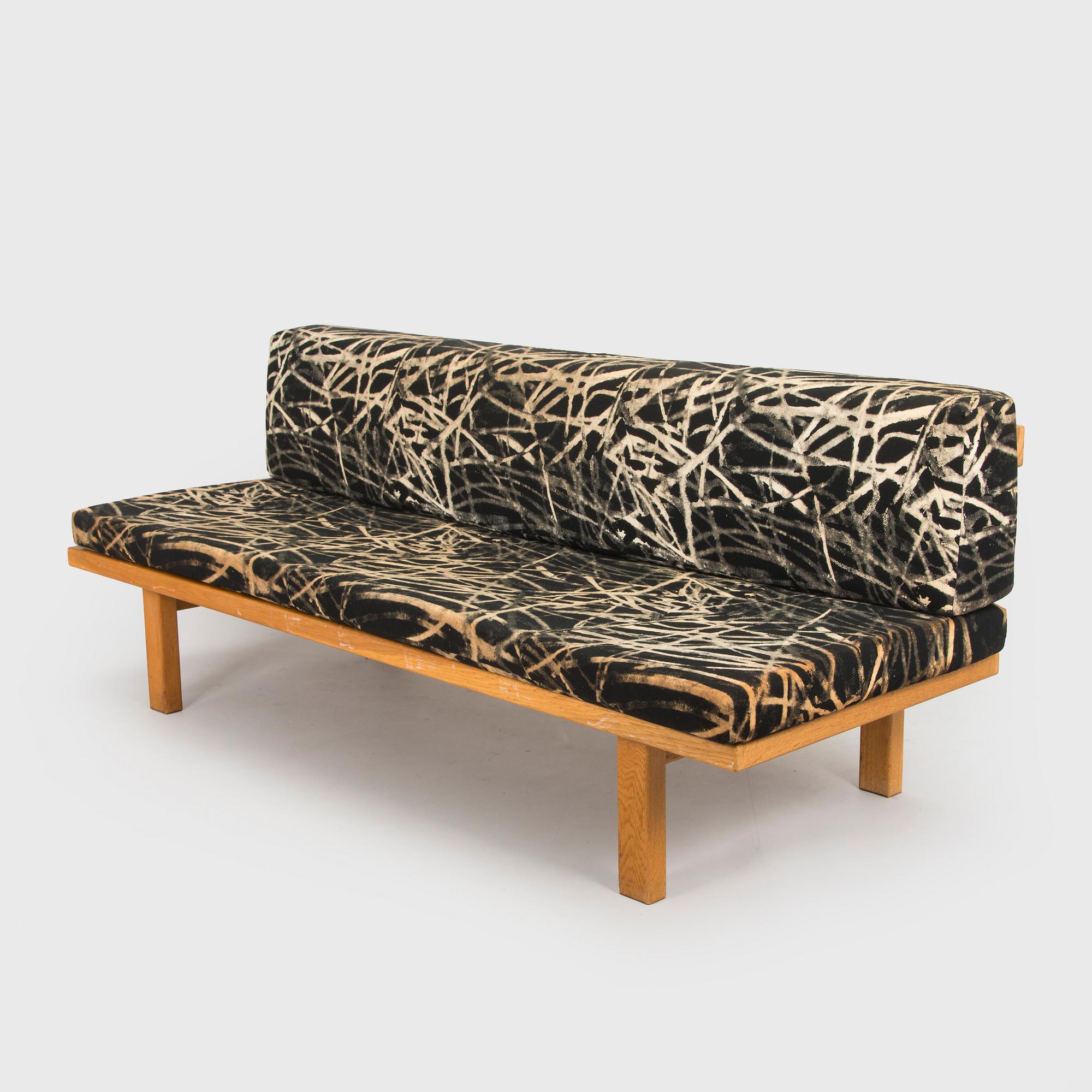 Alvar Aalto, a sofa, design by Artek's drawing office, for O.Y Huonekalu- ja Rakennustyötehdas A.B. 1957.