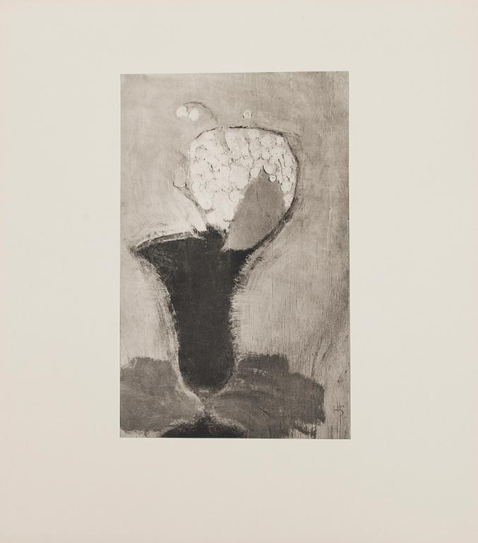 HELENE SCHJERFBECK, mapp med tryckbilder, 48 delar, 1945.