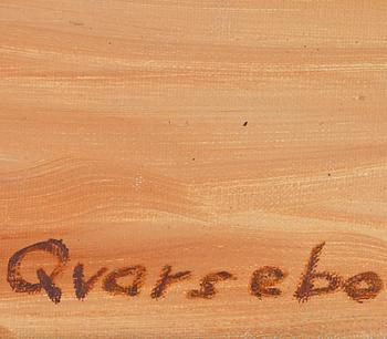 MICHAEL QVARSEBO, olja på duk, sign.