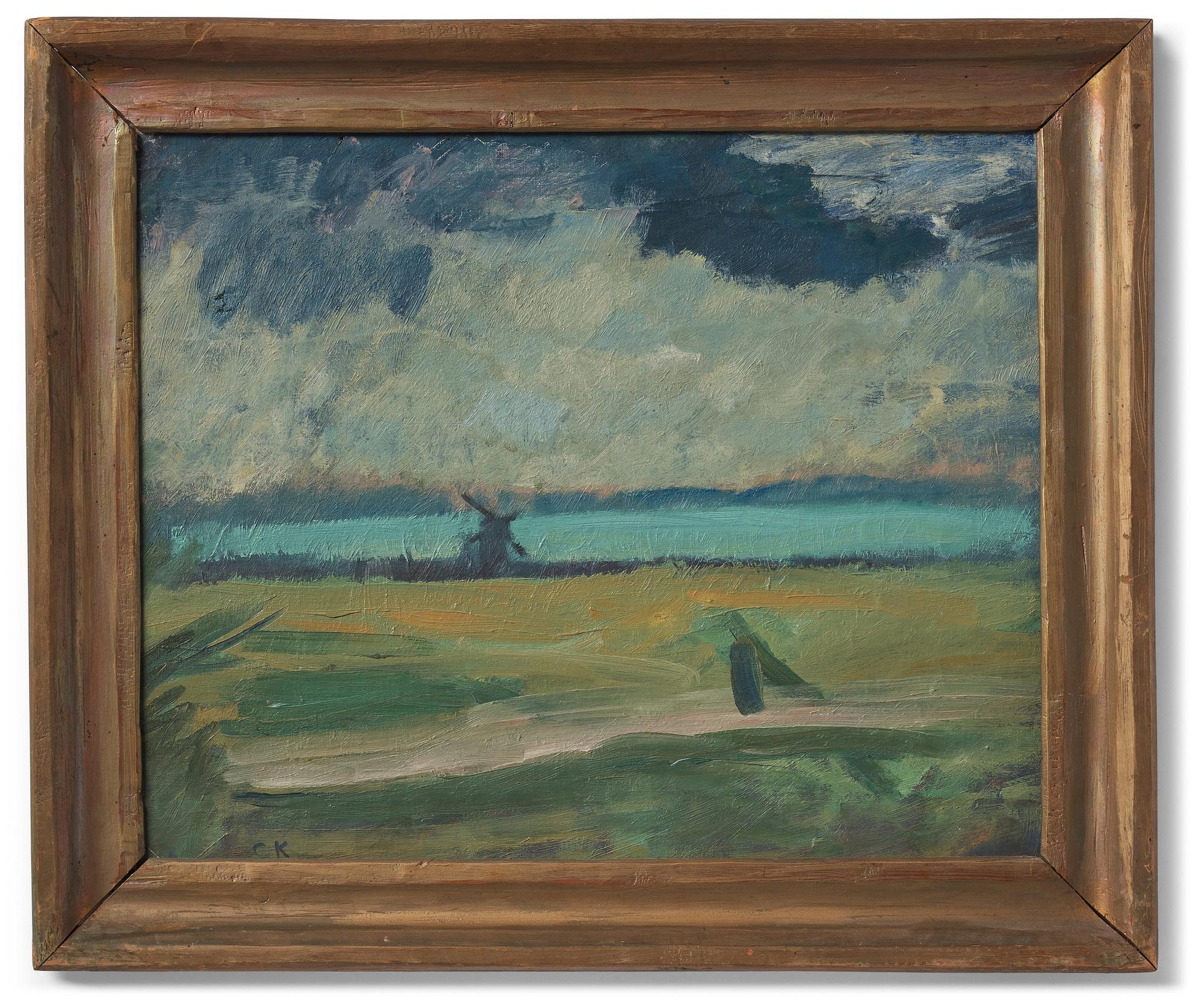 Carl Kylberg, "Kvarn vid havet".