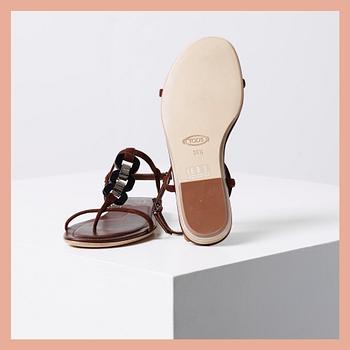 SANDALER, Tods, storlek 36,5.