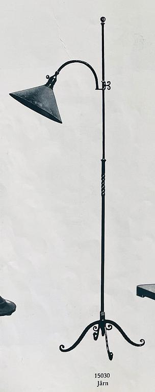 Harald Notini, golvlampa, modell "15030", Arvid Böhlmarks Lampfabrik, 1930-tal.