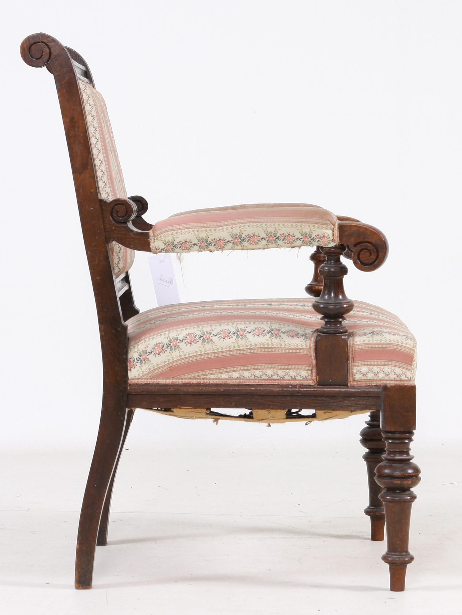 KARMSTOL, 1800-talets slut.