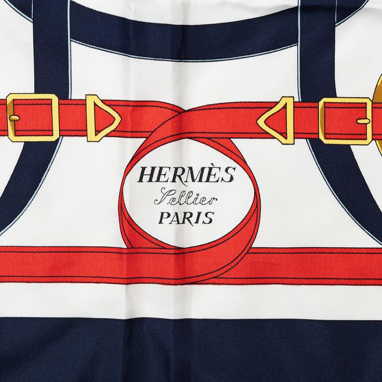 Hermès, scarf, "Eperon d'Or".