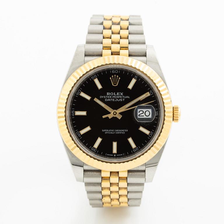 Rolex, Oyster Perpetual, Datejust 41, armbandsur, 41 mm.