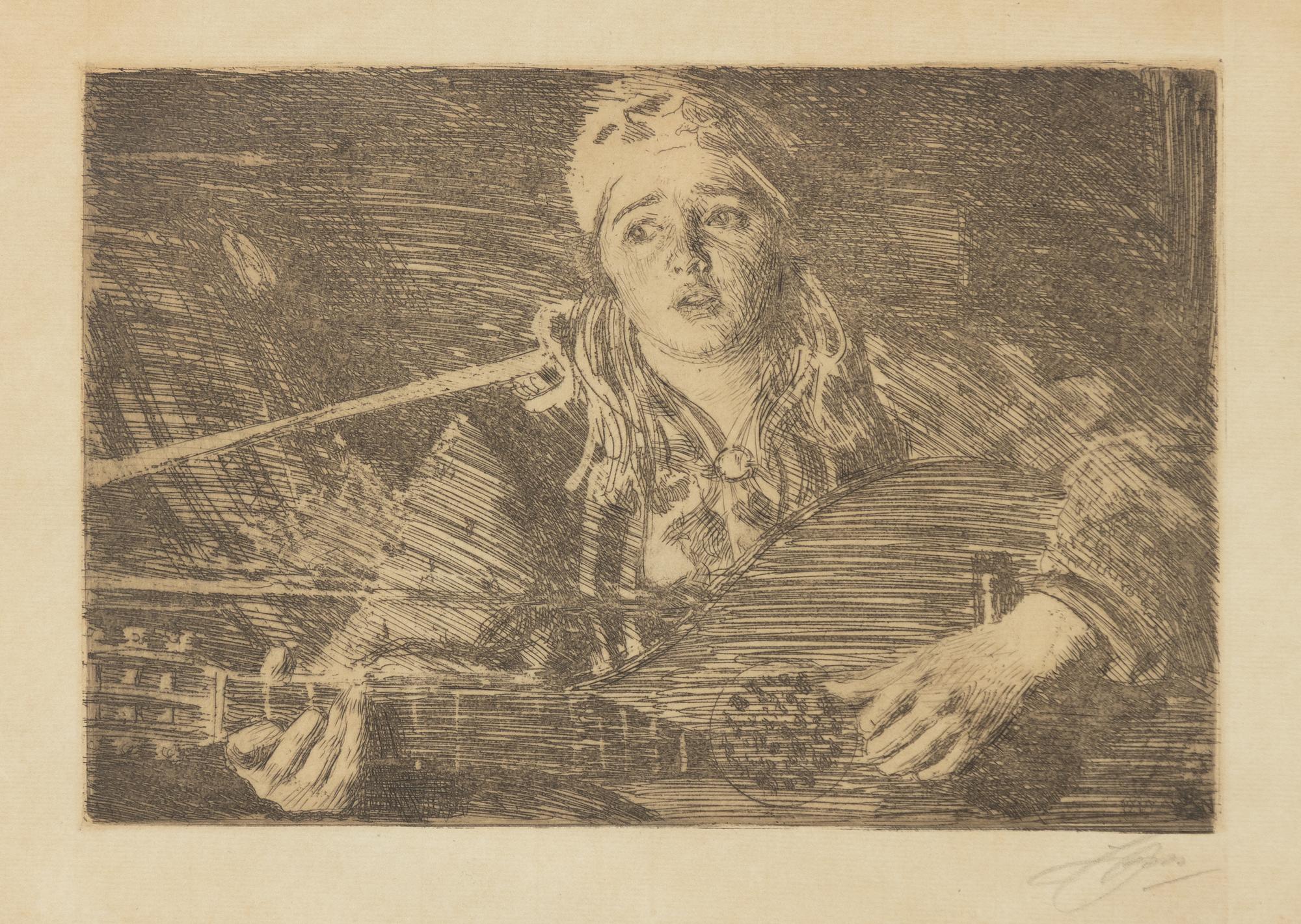 Anders Zorn, "Ols Maria".