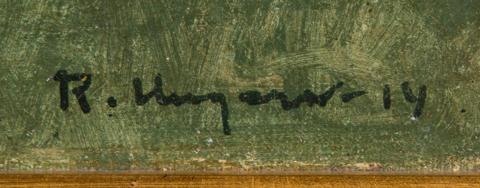 Ragnar Ungern, oil on canvas, signed and dated -14.
